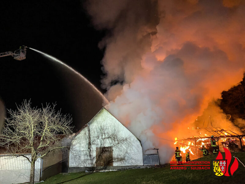 Brand landwirtschaftliches Anwesen