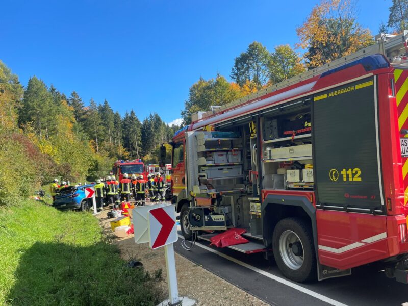 schwerer VU auf der B85