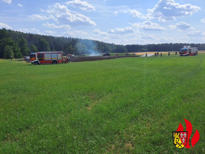 Zahlreiche Einsätze bei hohen Temperaturen