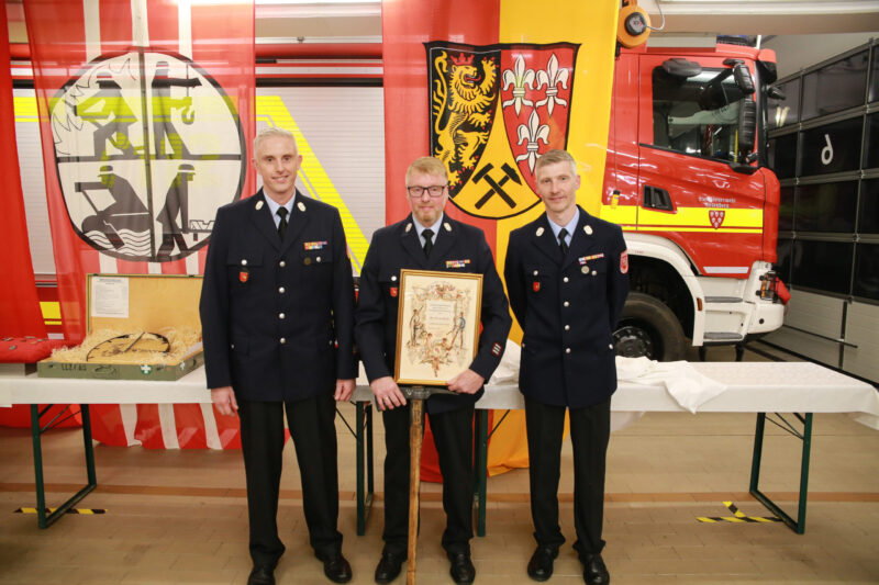 Ehrenabend bei der Feuerwehr Rosenberg