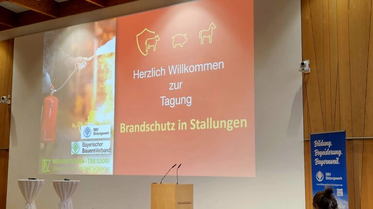 Mehr über den Artikel erfahren Fachtagung – Brandschutz in Stallungen